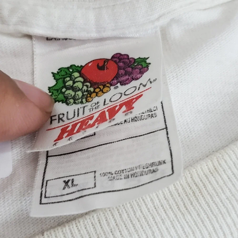 VINTAGE NASACAR  Men Shirt XL White Jimmy Spencer 41 One Team One Dream READ